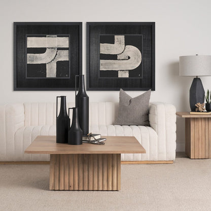 Mercana - Pipes II by Studio M a handmade Original Framed Artwork under Glass - 14613 view 8