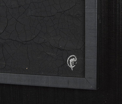 Mercana - Pipes III by Studio M a handmade Original Framed Artwork under Glass - 14614 view 6