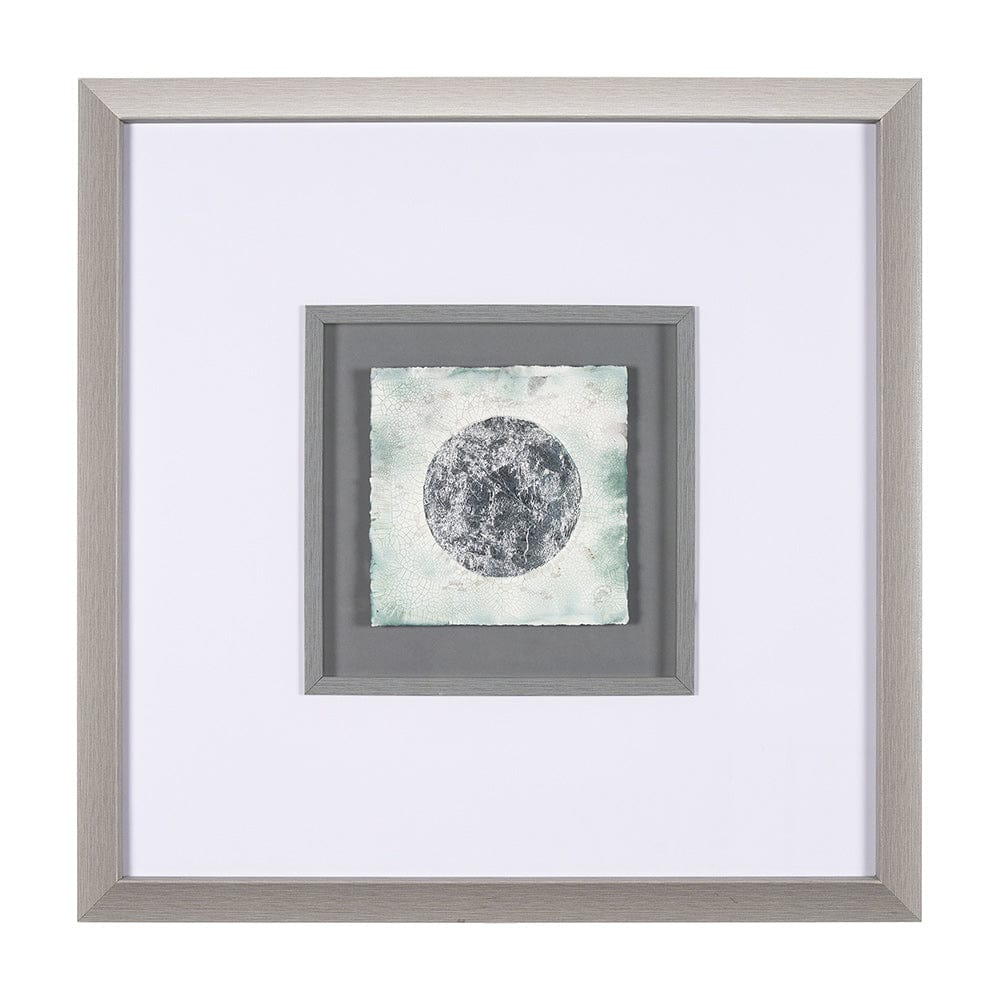 Mercana - Platinum Moona by Studio M a handmade Original Framed Artwork under Glass - 15088 view 1
