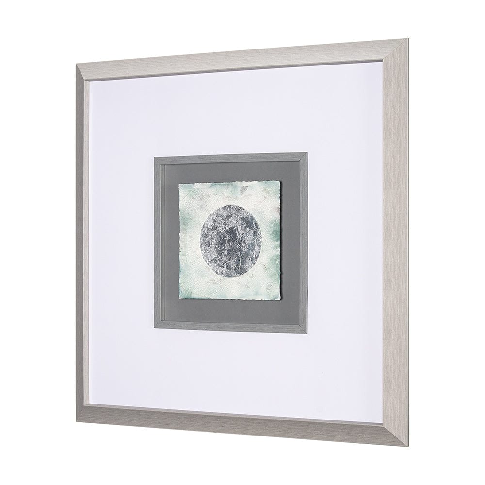 Mercana - Platinum Moona by Studio M a handmade Original Framed Artwork under Glass - 15088 view 2