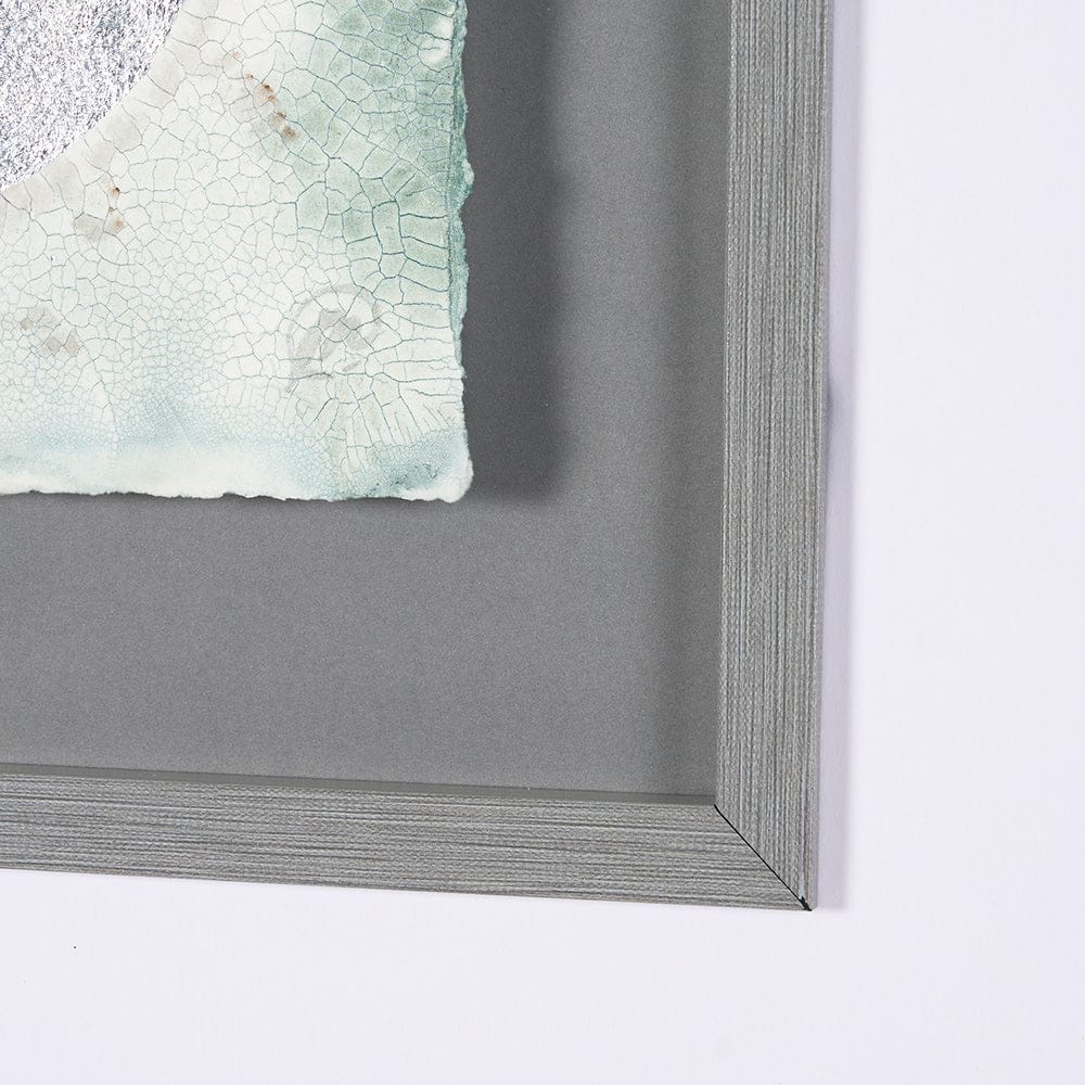 Mercana - Platinum Moona by Studio M a handmade Original Framed Artwork under Glass - 15088 view 6