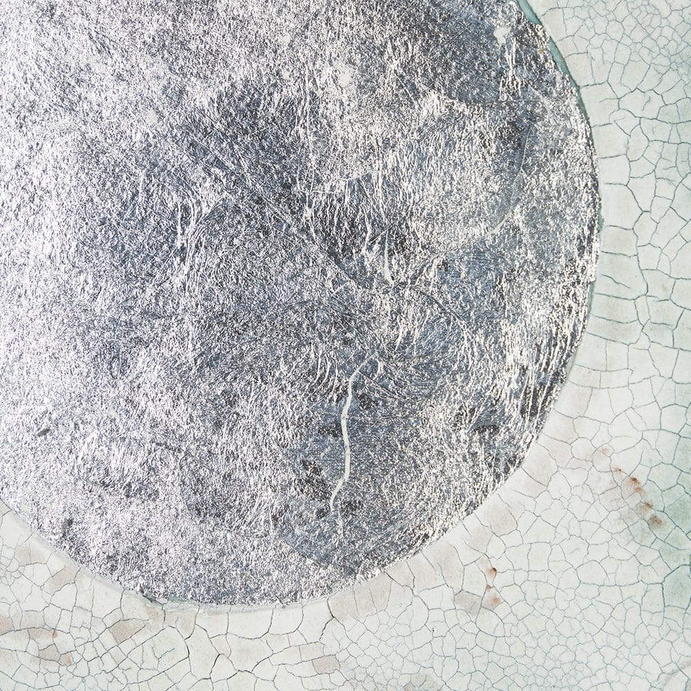 Mercana - Platinum Moona by Studio M a handmade Original Framed Artwork under Glass - 15088 view 7