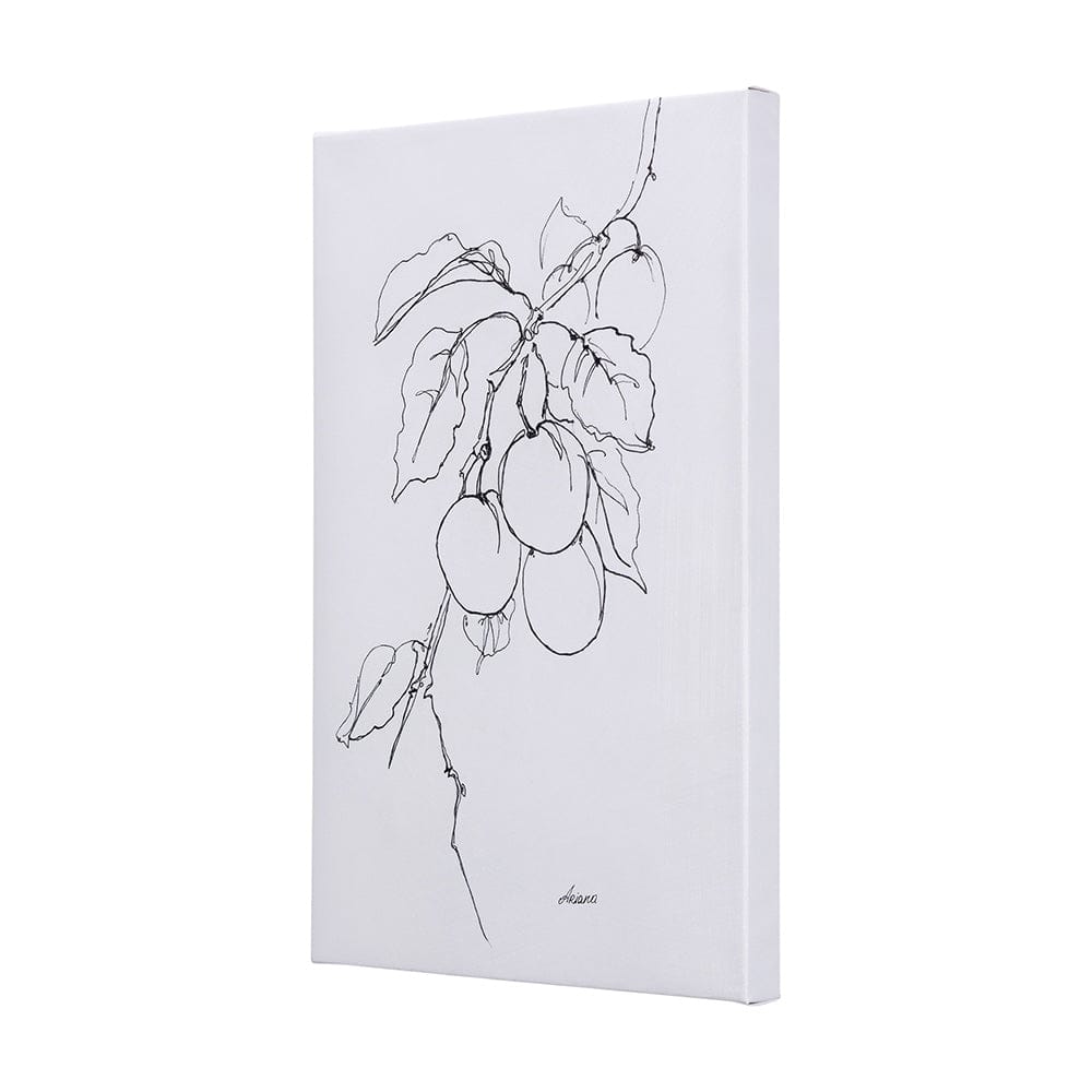 Mercana - Plum Branch II by Mercana Studio a Hand Embellished Textured Canvas - 102231-L view 2