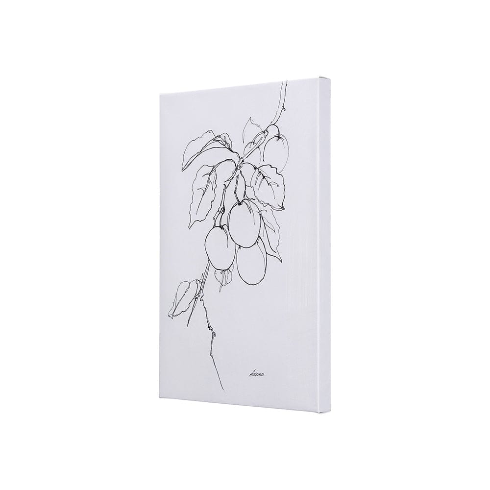 Mercana - Plum Branch II by Mercana Studio a Hand Embellished Textured Canvas - 102231-S view 2