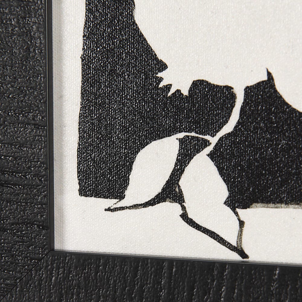 Mercana - Pomegranate Branch Silhouette by Mercana Studio a Hand Embellished Textured Framed Art Print - 14735 view 5