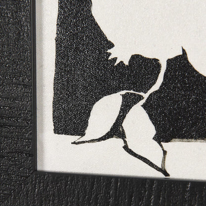 Mercana - Pomegranate Branch Silhouette by Mercana Studio a Hand Embellished Textured Framed Art Print - 14735 view 5