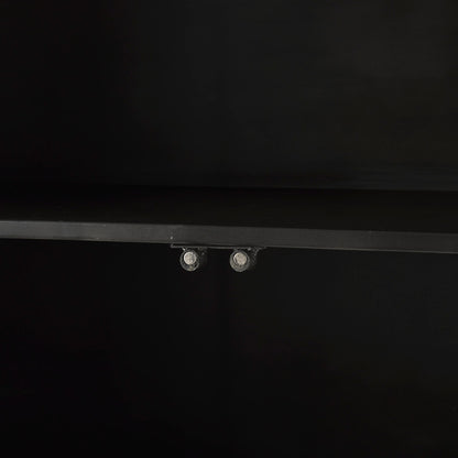 Mercana - Poppy II 73.8" H Black Metal With Glass Door Display Cabinet - 50361 view 9