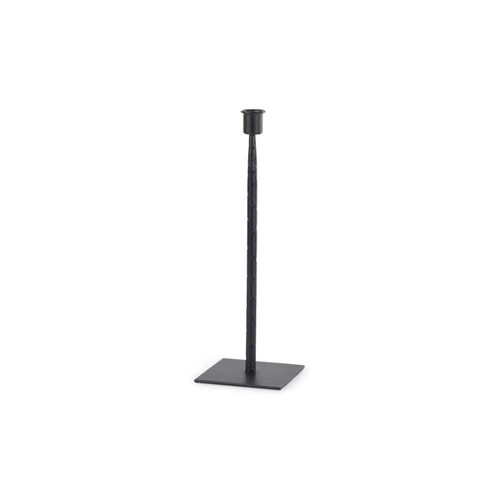 Mercana - Porter 4.5L x 4.5W x 12.0H Small Black Iron Candle Holder - 69860 view 1