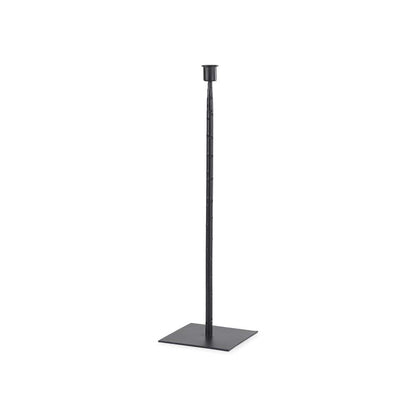 Mercana - Porter 5.0L x 5.0W x 18.0H Medium Black Iron Candle Holder - 69861 view 1