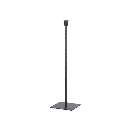Mercana - Porter 5.0L x 5.0W x 18.0H Medium Black Iron Candle Holder - 69861 view 1