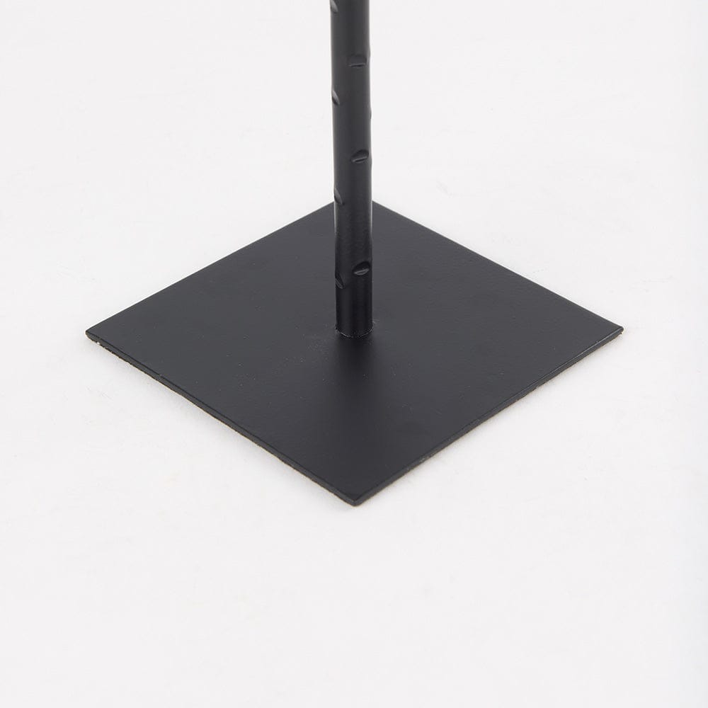Mercana - Porter 5.0L x 5.0W x 18.0H Medium Black Iron Candle Holder - 69861 view 6