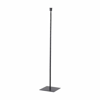 Mercana - Porter 6.0L x 6.0W x 30.0H Large Black Iron Candle Holder - 69862 view 1