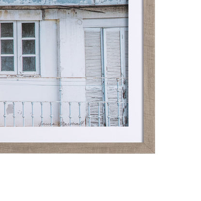 Mercana - Porto Houses by Mercana Studio a Framed Art Print Matted under Glass - 14899 view 3