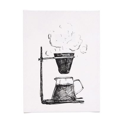 Mercana - Pour Over by Mercana Studio a Hand Embellished Textured Canvas - 102437-L view 1