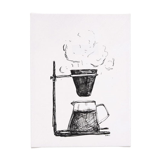 Mercana - Pour Over by Mercana Studio a Hand Embellished Textured Canvas - 102437-S view 1