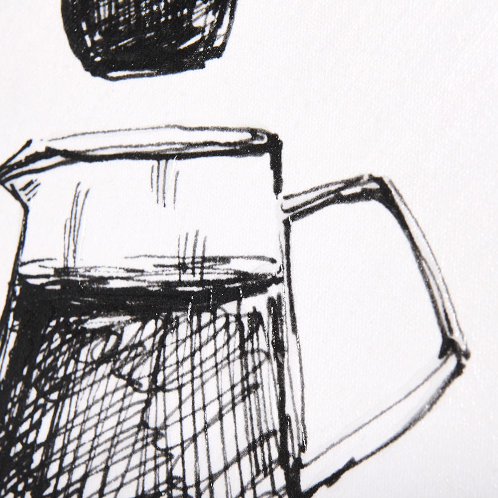 Mercana - Pour Over by Mercana Studio a Hand Embellished Textured Canvas - 102437-S view 6