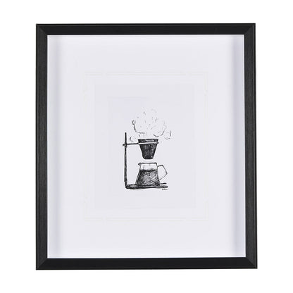 Mercana - Pour Over by Simeng a Framed Art Print Matted under Glass - 14688 view 1