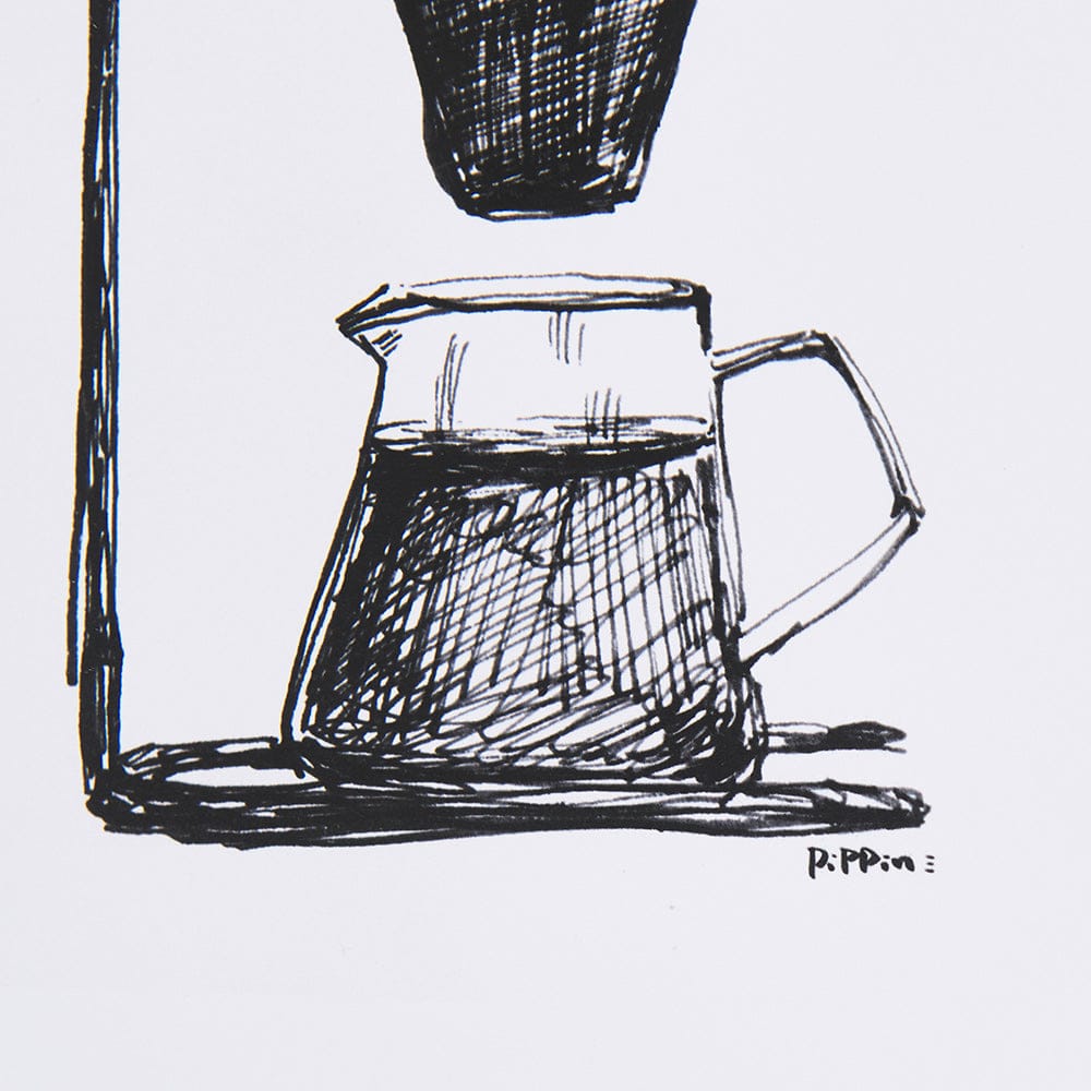 Mercana - Pour Over by Simeng a Framed Art Print Matted under Glass - 14688 view 7