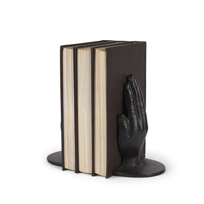 Mercana - Praying Hands Bronze Cast Iron Book Ends - 70537 view 1