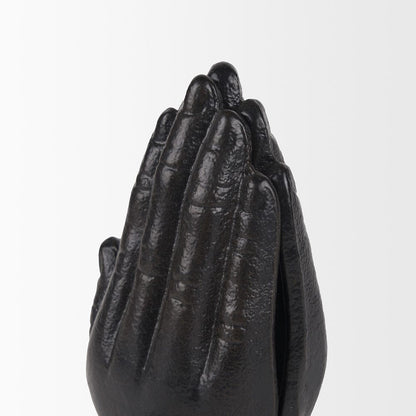 Mercana - Praying Hands Bronze Cast Iron Book Ends - 70537 view 6
