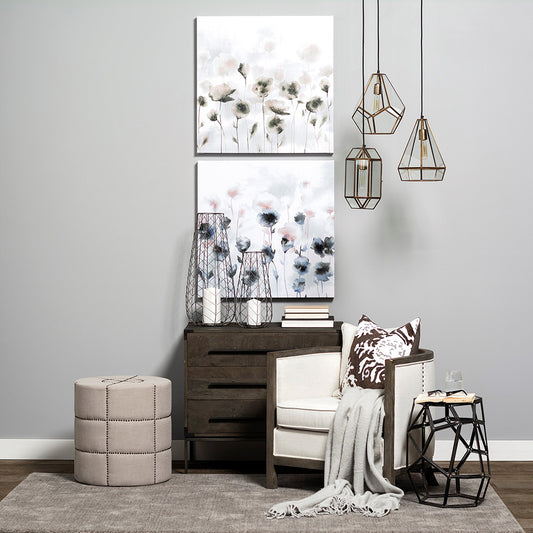 Mercana - Prima 9.5x12.5 Gold Metal and Glass Pyramid Pendant Light - 68176 view 2