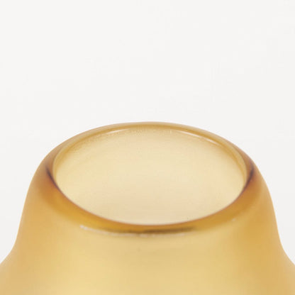 Mercana - Pyla Tall Yellow/Brown Glass Sand Dune Inspired Vase - 69039 view 7