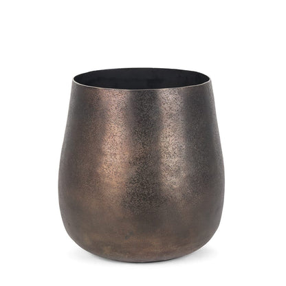 Mercana - Quade Small Gold Metal Planter - 70665 view 1