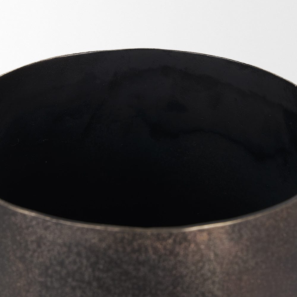 Mercana - Quade Small Gold Metal Planter - 70665 view 6