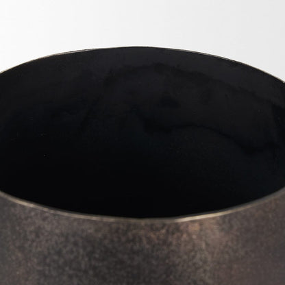 Mercana - Quade Small Gold Metal Planter - 70665 view 6