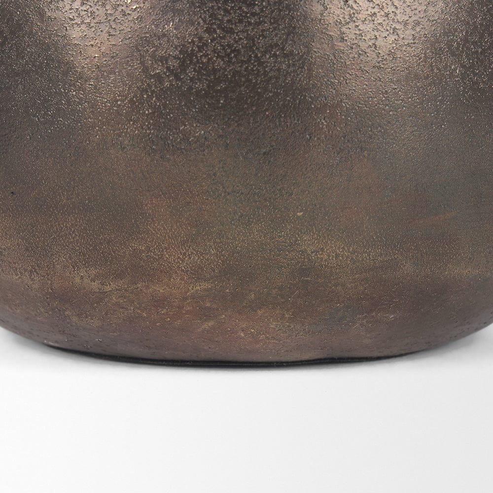 Mercana - Quade Small Gold Metal Planter - 70665 view 7