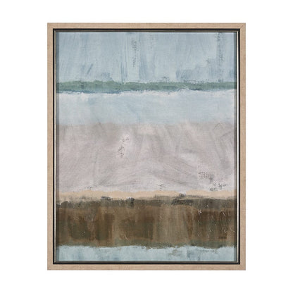 Mercana - Quiet Echoes - Flow by Mercana Studio a Hand Embellished Textured Framed Art Print - 15164 view 1