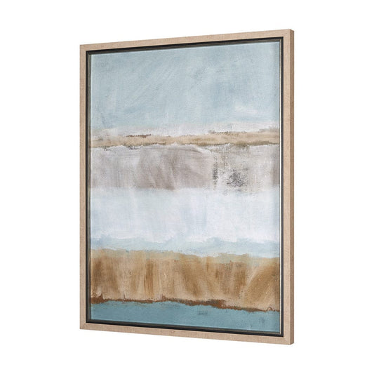 Mercana - Quiet Echoes - Sweep by Mercana Studio a Hand Embellished Textured Framed Art Print - 15163 view 2