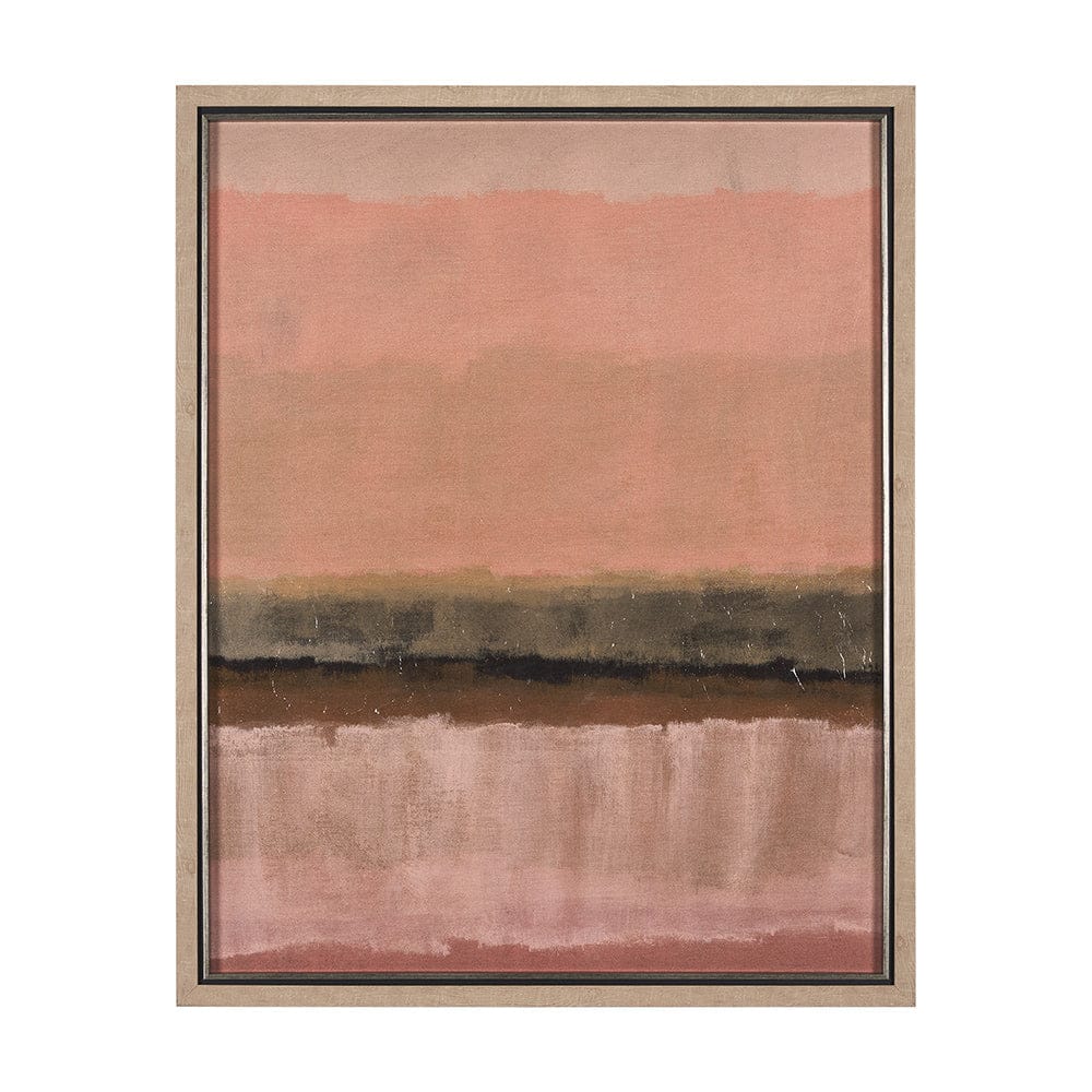 Mercana - Quiet Echoes - Wash by Mercana Studio a Hand Embellished Textured Framed Art Print - 15161 view 1