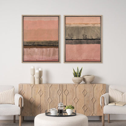Mercana - Quiet Echoes - Wash by Mercana Studio a Hand Embellished Textured Framed Art Print - 15161 view 8