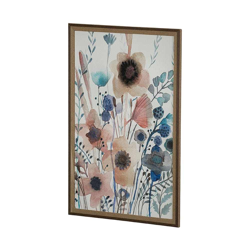 Mercana - Quiet Marvels by Maya Woods a Hand Embellished Textured Framed Art Print Matted under Glass - 13558 view 2