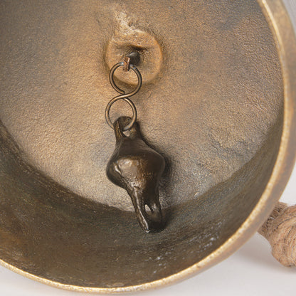 Mercana - Quincy Large Gold Metal Decorative Bell Object - 70651 view 9