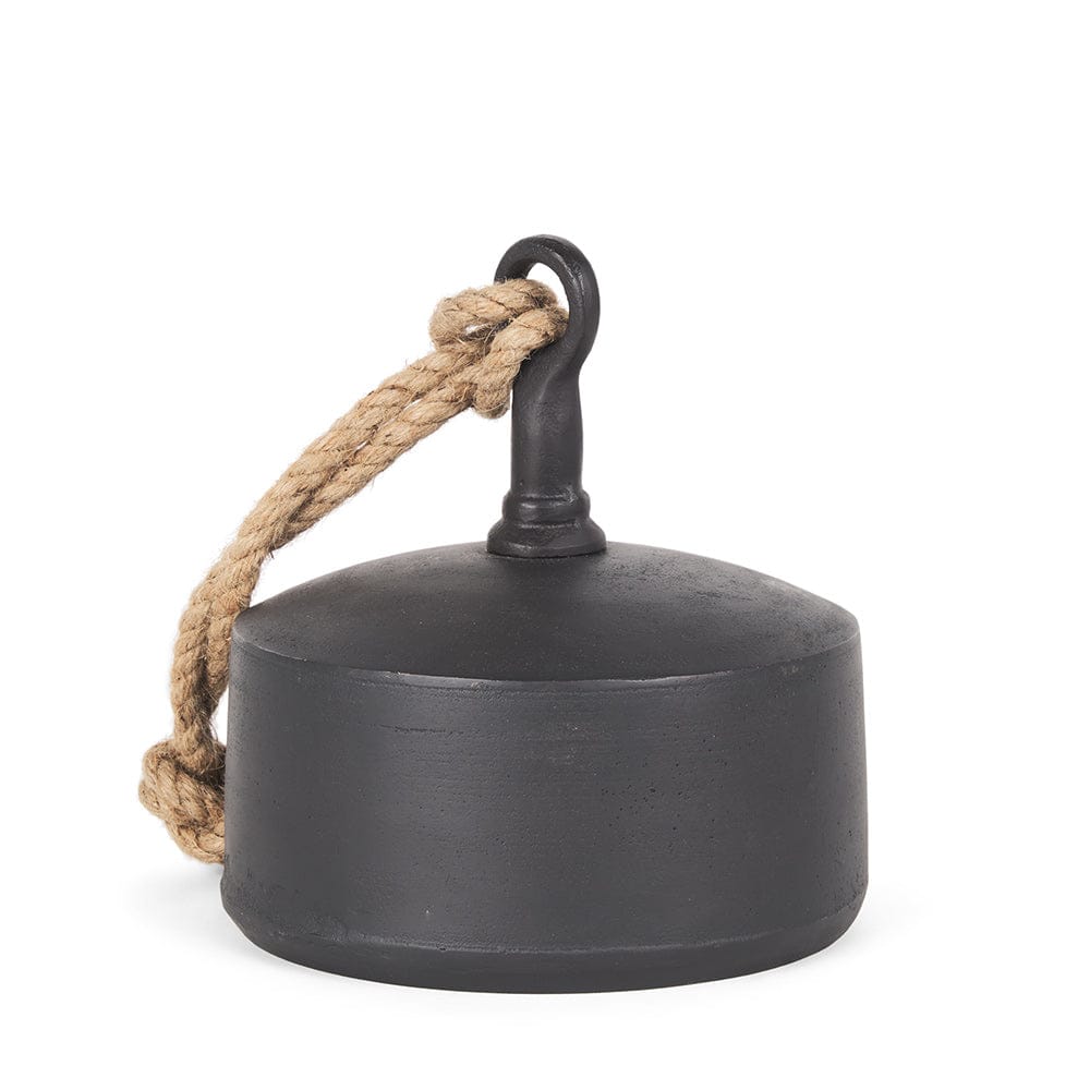 Mercana - Quincy Large Matte Black Metal Decorative Bell Object - 70654 view 1