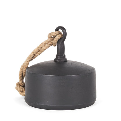 Mercana - Quincy Large Matte Black Metal Decorative Bell Object - 70654 view 1