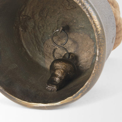 Mercana - Quincy Medium Gold Metal Decorative Bell Object - 70652 view 9