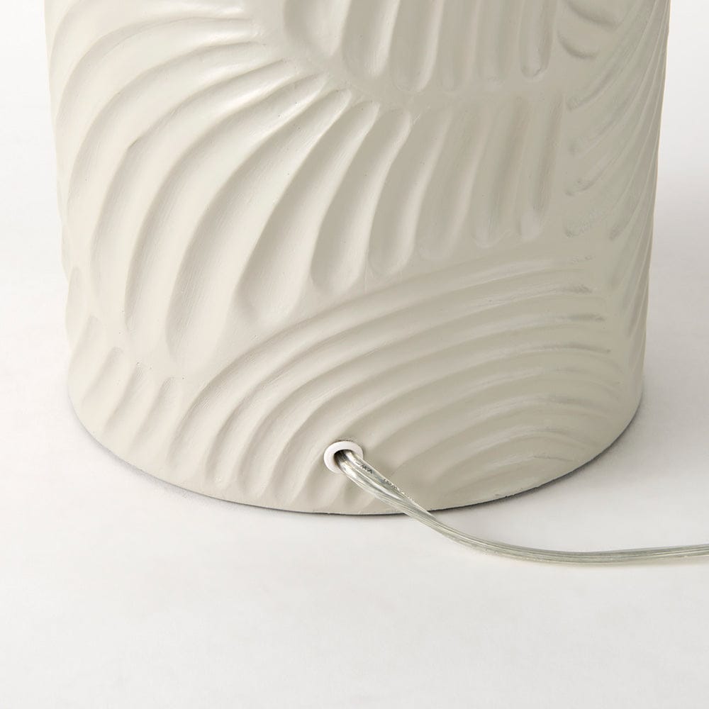 Mercana - Quinn 19.0L x 19.0W x 24.6H Beige Base W/Navy Fabric Shade Table Lamp - 69705 view 7