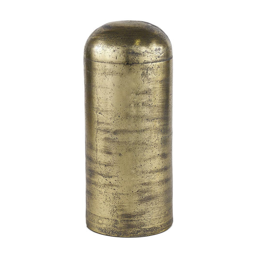 Mercana - Quonset Extra Tall Brass Finished Aluminum Metal Pillar Object - 70593_CLOSEOUT view 1