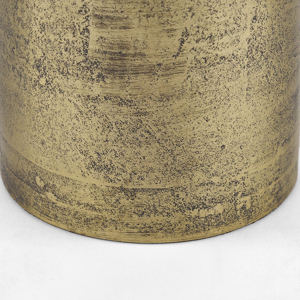 Mercana - Quonset Extra Tall Brass Finished Aluminum Metal Pillar Object - 70593_CLOSEOUT view 5
