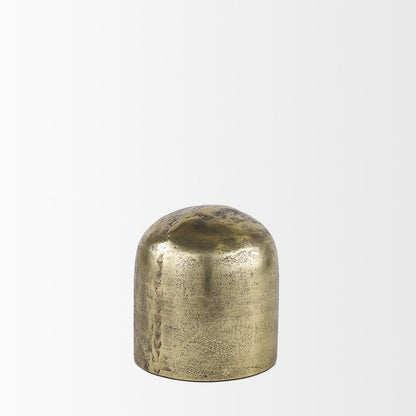 Mercana - Quonset Short Brass Finished Aluminum Metal Ornament - 70188_CLOSEOUT view 3