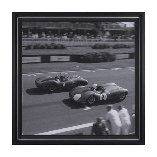 Mercana - Race Day - Qualifying by Ben Wood a Hand Embellished Framed Art Print Matted under Glass - 15681 view 1