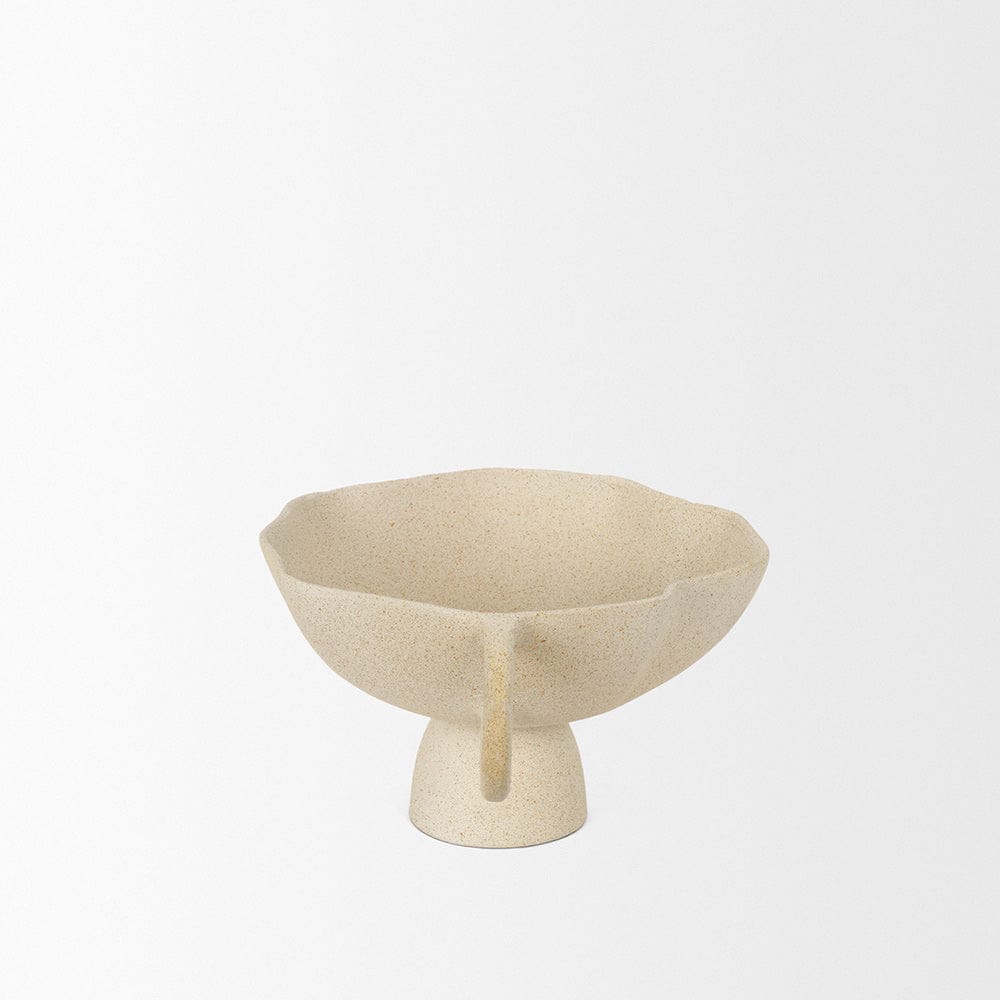 Mercana - Radka Beige Textured Small Metal Decorative Bowl - 70721 view 3