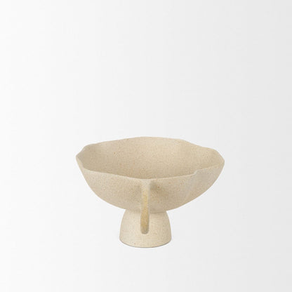 Mercana - Radka Beige Textured Small Metal Decorative Bowl - 70721 view 3