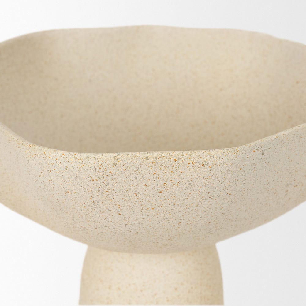 Mercana - Radka Beige Textured Small Metal Decorative Bowl - 70721 view 5