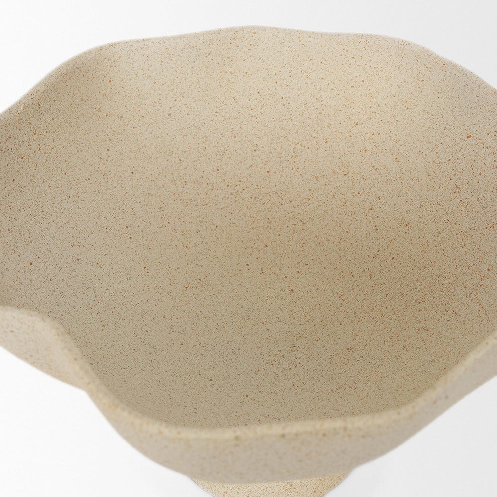 Mercana - Radka Beige Textured Small Metal Decorative Bowl - 70721 view 6