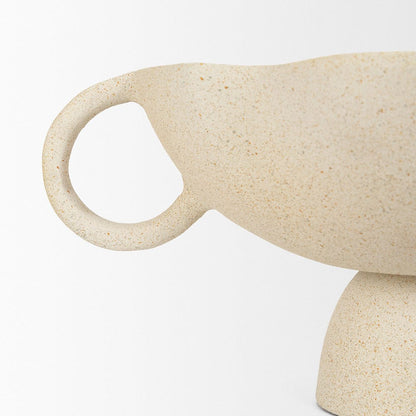 Mercana - Radka Beige Textured Small Metal Decorative Bowl - 70721 view 7