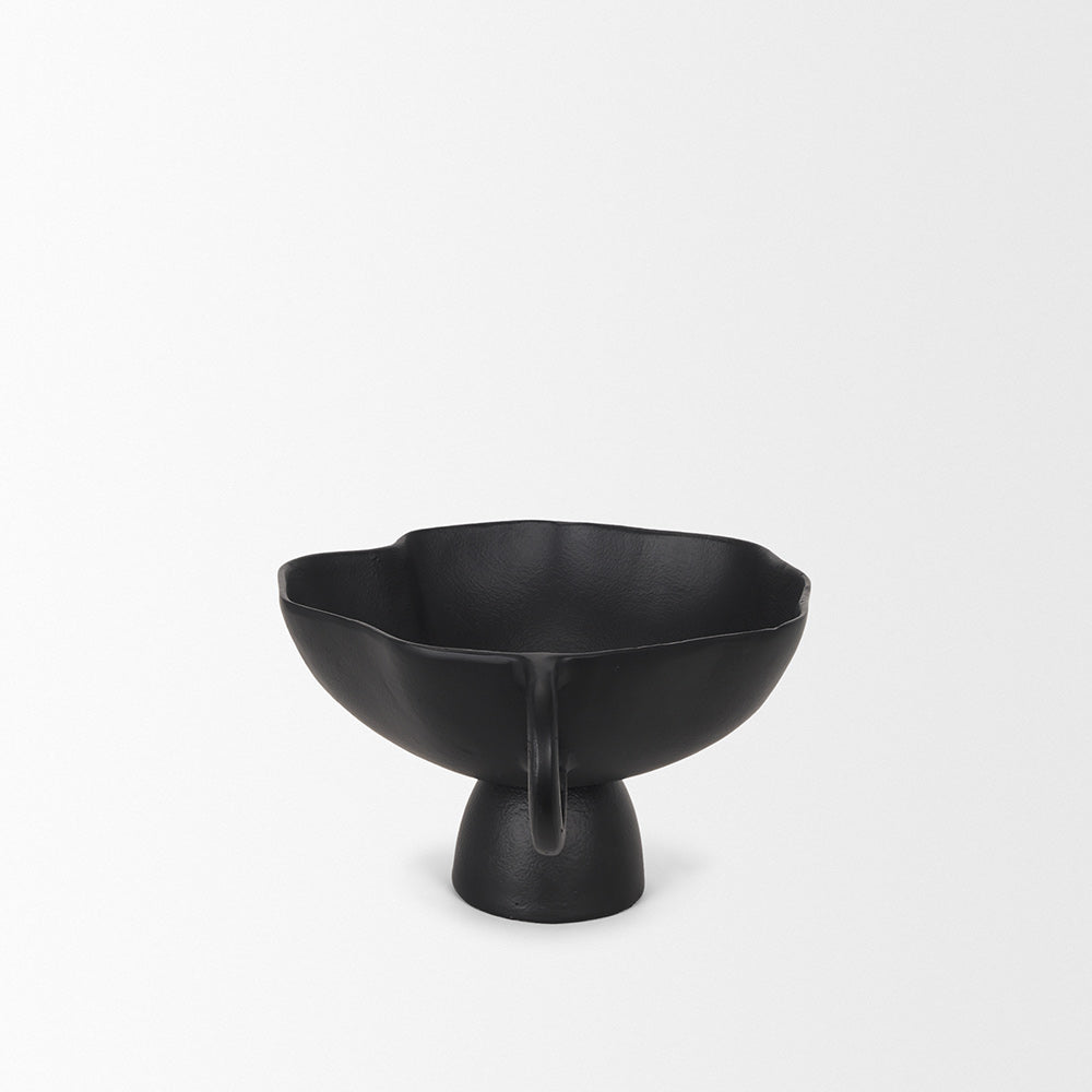 Mercana - Radka Small Matte Black Metal Decorative Bowl - 70723 view 3